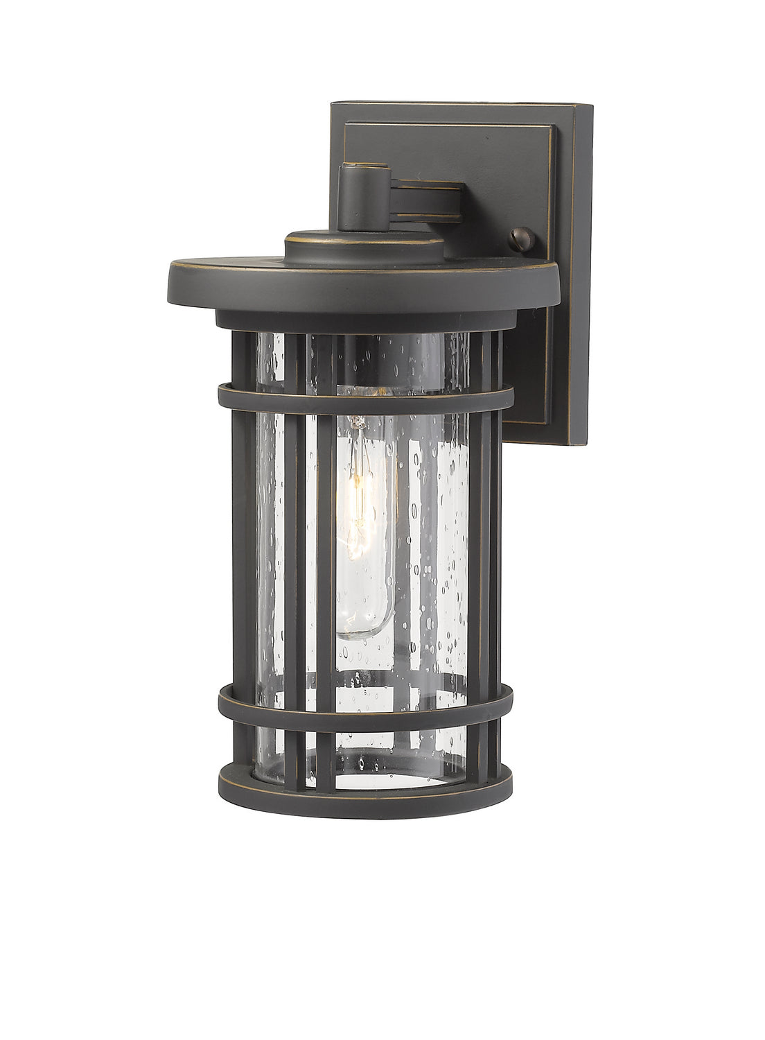 Z-Lite - 570S-ORB - One Light Outdoor Wall Light - Jordan - Oil Rubbed Bronze