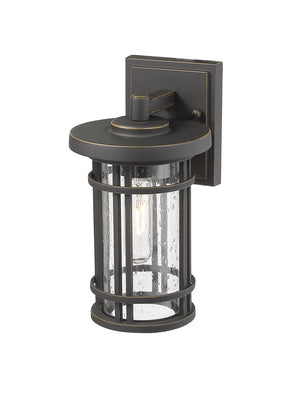 Z-Lite - 570S-ORB - One Light Outdoor Wall Light - Jordan - Oil Rubbed Bronze