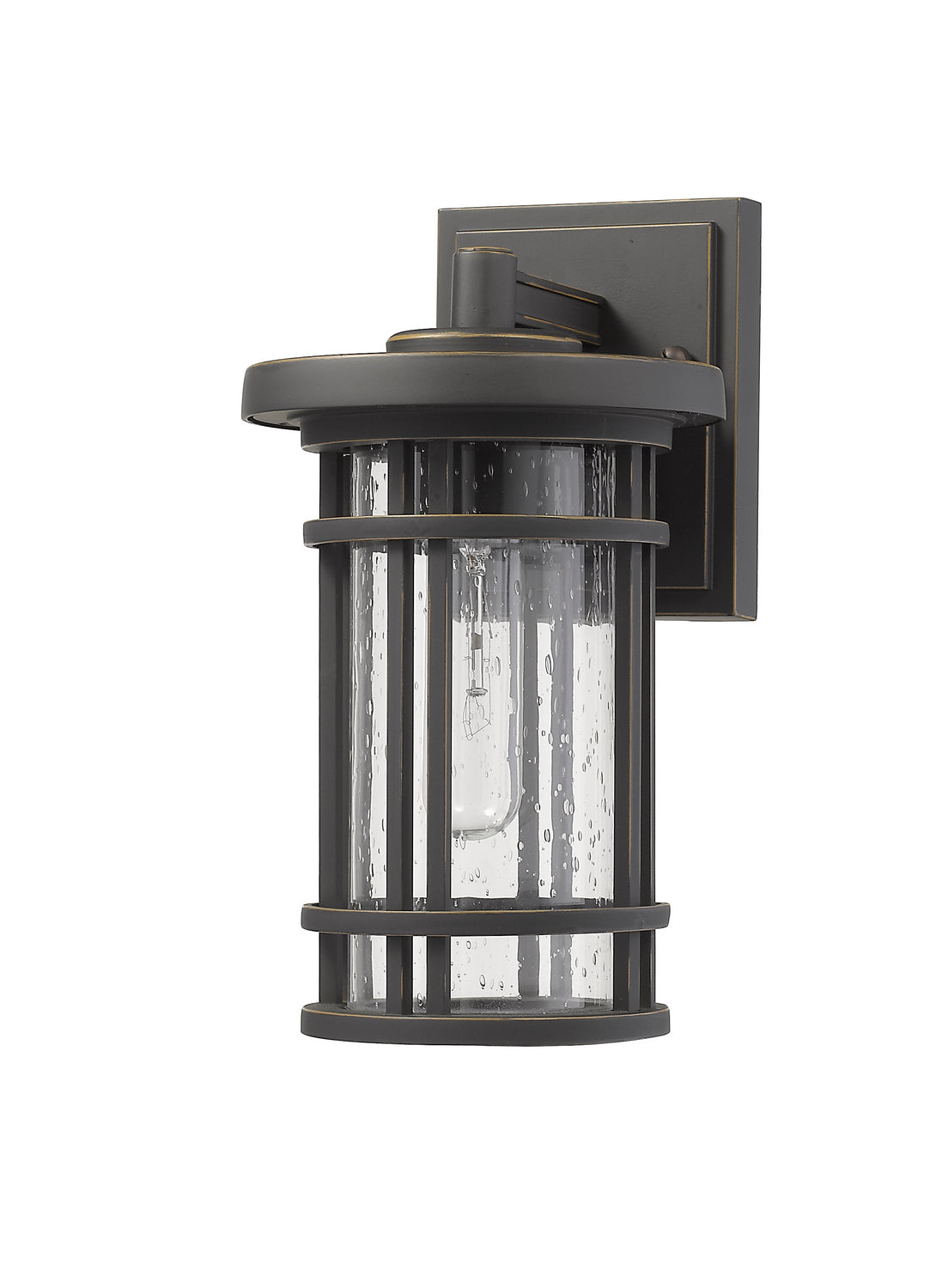 Z-Lite - 570S-ORB - One Light Outdoor Wall Mount - Jordan - Oil Rubbed Bronze