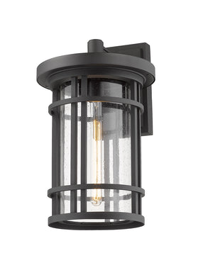 Z-Lite - 570XL-BK - One Light Outdoor Wall Mount - Jordan - Black