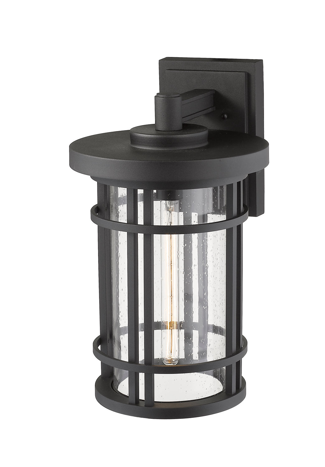 Z-Lite - 570XL-BK - One Light Outdoor Wall Mount - Jordan - Black