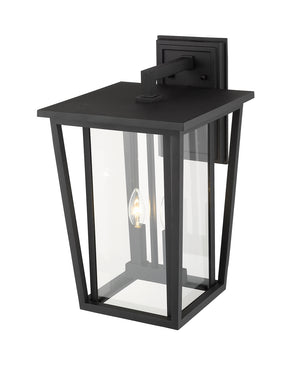 Z-Lite - 571B-BK - Two Light Outdoor Wall Sconce - Seoul - Black