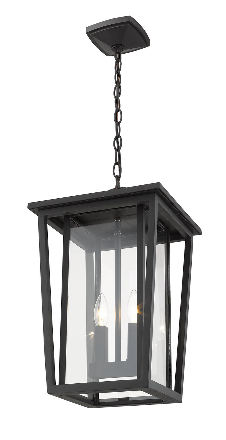 Z-Lite - 571CHB-BK - Two Light Outdoor Chain Mount Ceiling Fixture - Seoul - Black