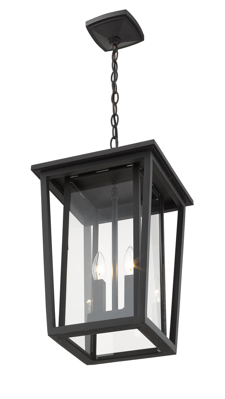 Z-Lite - 571CHB-BK - Two Light Outdoor Chain Mount Ceiling Fixture - Seoul - Black