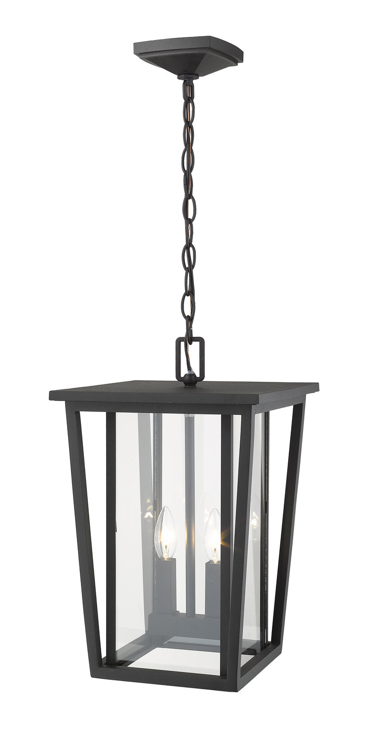 Z-Lite - 571CHB-BK - Two Light Outdoor Chain Mount Ceiling Fixture - Seoul - Black