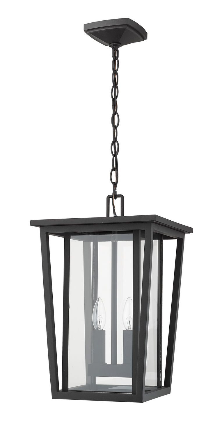 Z-Lite - 571CHB-BK - Two Light Outdoor Chain Mount Ceiling Fixture - Seoul - Black