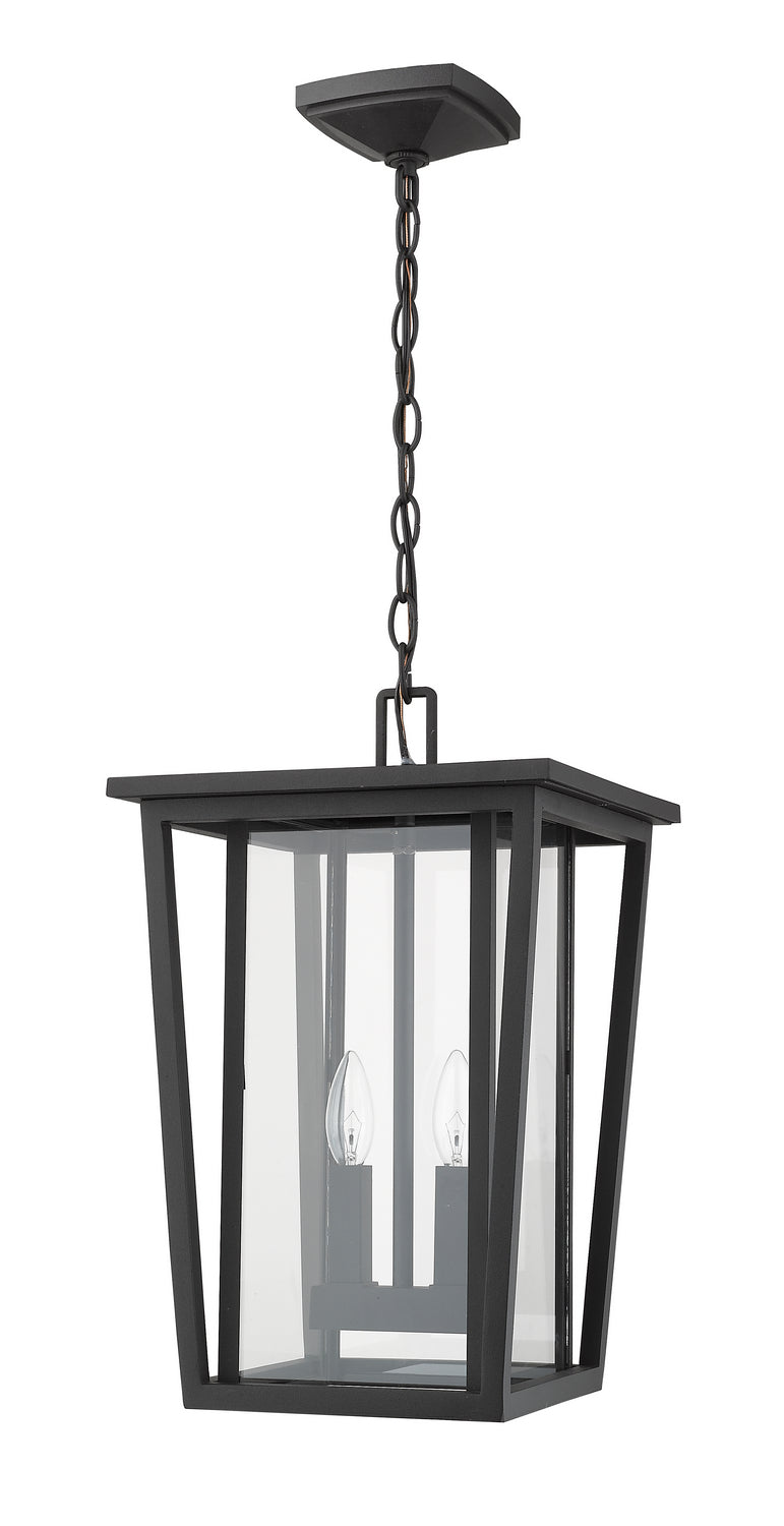 Z-Lite - 571CHB-BK - Two Light Outdoor Chain Mount Ceiling Fixture - Seoul - Black