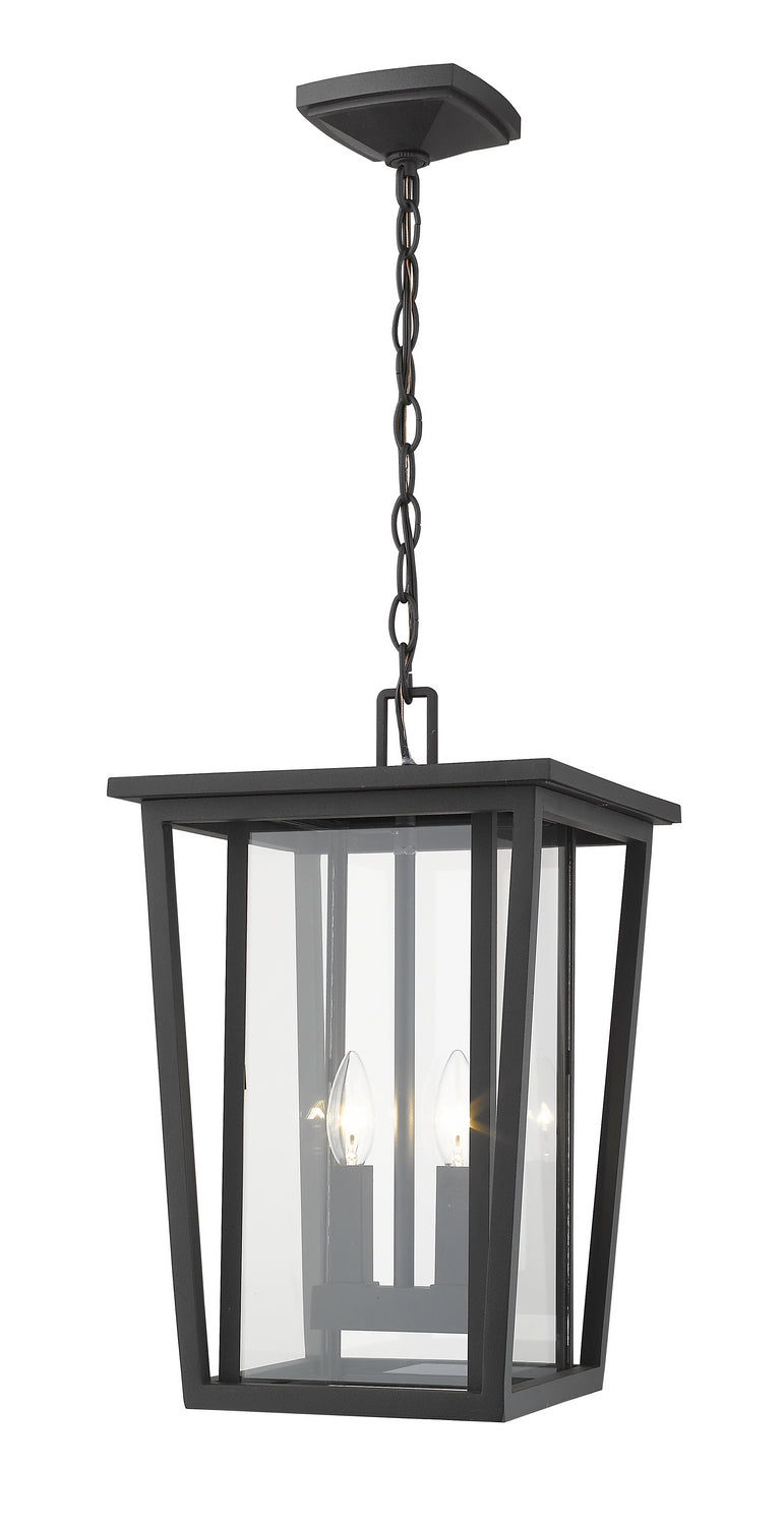 Z-Lite - 571CHB-BK - Two Light Outdoor Chain Mount Ceiling Fixture - Seoul - Black