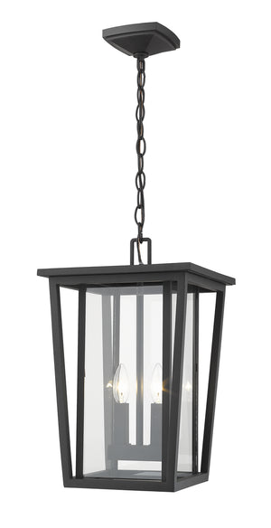 Z-Lite - 571CHB-BK - Two Light Outdoor Chain Mount Ceiling Fixture - Seoul - Black