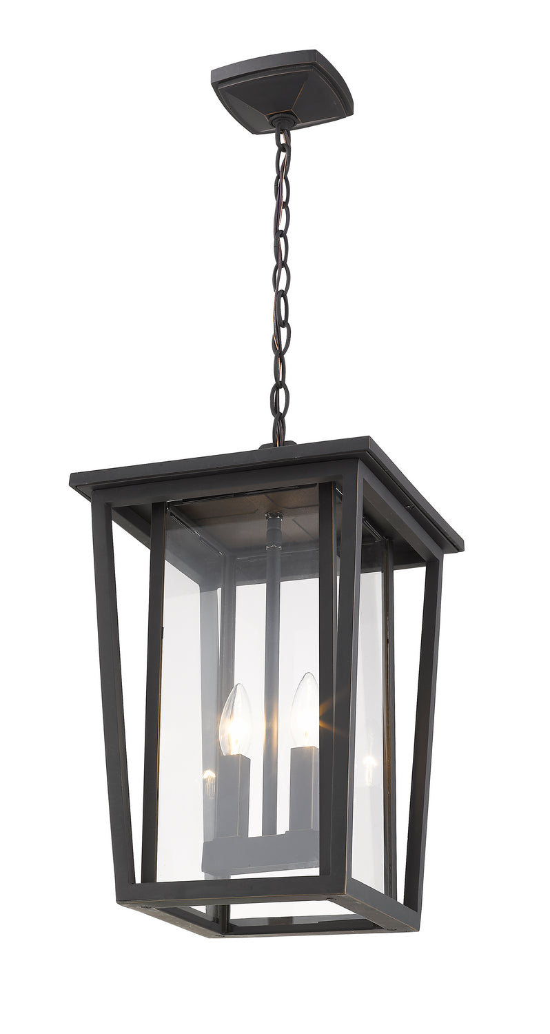 Z-Lite - 571CHB-ORB - Two Light Outdoor Chain Mount Ceiling Fixture - Seoul - Oil Rubbed Bronze