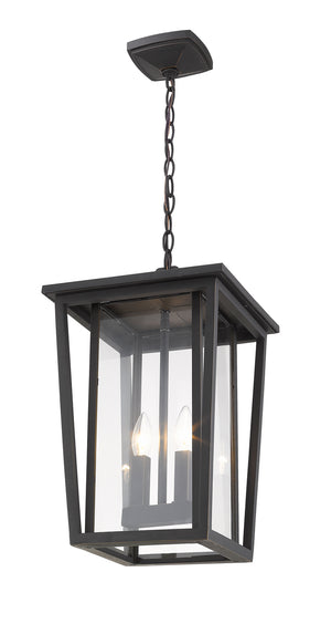 Z-Lite - 571CHB-ORB - Two Light Outdoor Chain Mount Ceiling Fixture - Seoul - Oil Rubbed Bronze