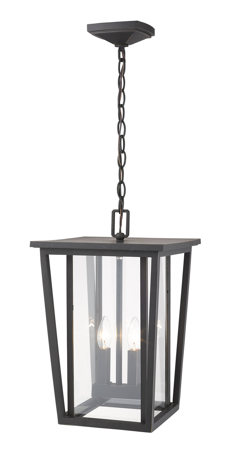 Z-Lite - 571CHB-ORB - Two Light Outdoor Chain Mount Ceiling Fixture - Seoul - Oil Rubbed Bronze