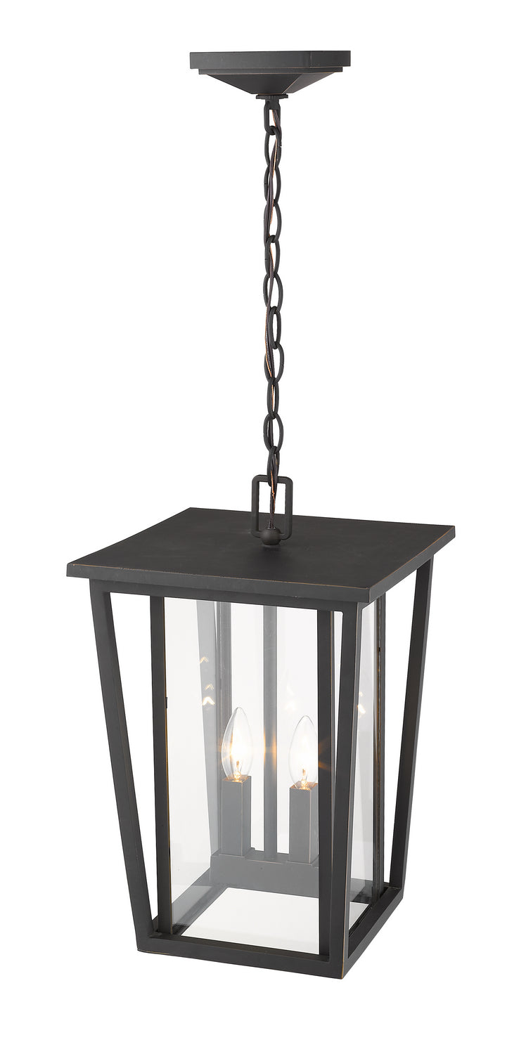Z-Lite - 571CHB-ORB - Two Light Outdoor Chain Mount Ceiling Fixture - Seoul - Oil Rubbed Bronze