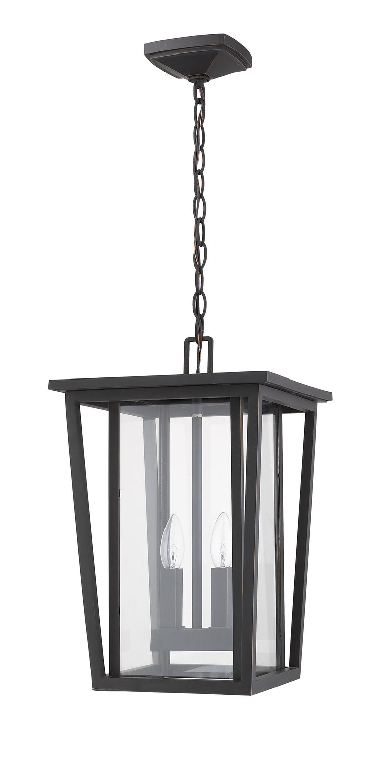 Z-Lite - 571CHB-ORB - Two Light Outdoor Chain Mount Ceiling Fixture - Seoul - Oil Rubbed Bronze