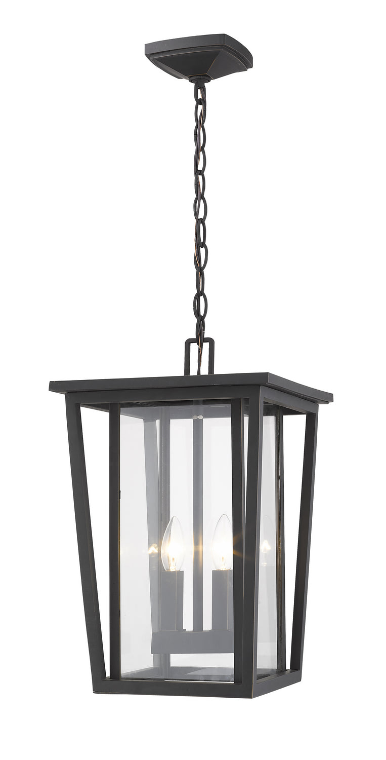 Z-Lite - 571CHB-ORB - Two Light Outdoor Chain Mount Ceiling Fixture - Seoul - Oil Rubbed Bronze
