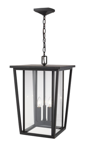 Z-Lite - 571CHXL-ORB - Three Light Outdoor Chain Mount Ceiling Fixture - Seoul - Oil Rubbed Bronze