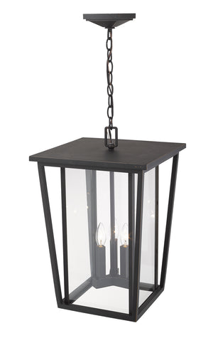 Z-Lite - 571CHXL-ORB - Three Light Outdoor Chain Mount - Seoul - Oil Rubbed Bronze