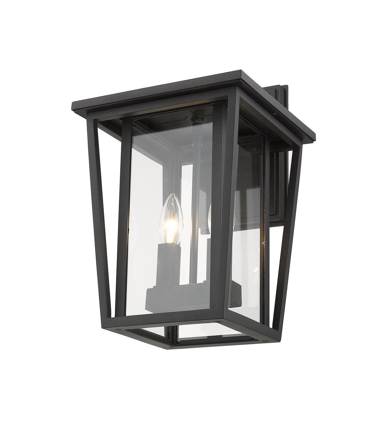 Z-Lite - 571M-BK - Two Light Outdoor Wall Sconce - Seoul - Black