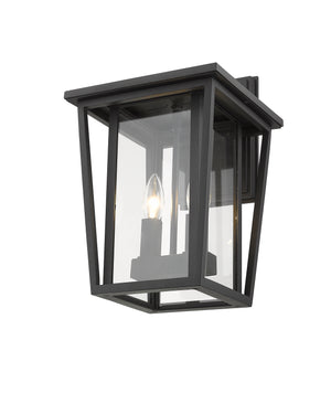 Z-Lite - 571M-BK - Two Light Outdoor Wall Sconce - Seoul - Black