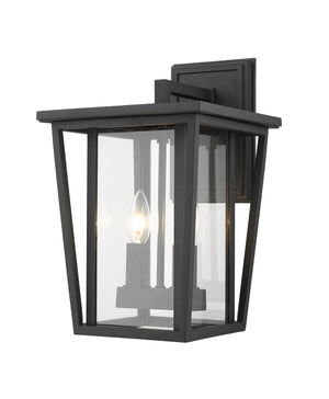 Z-Lite - 571M-BK - Two Light Outdoor Wall Sconce - Seoul - Black