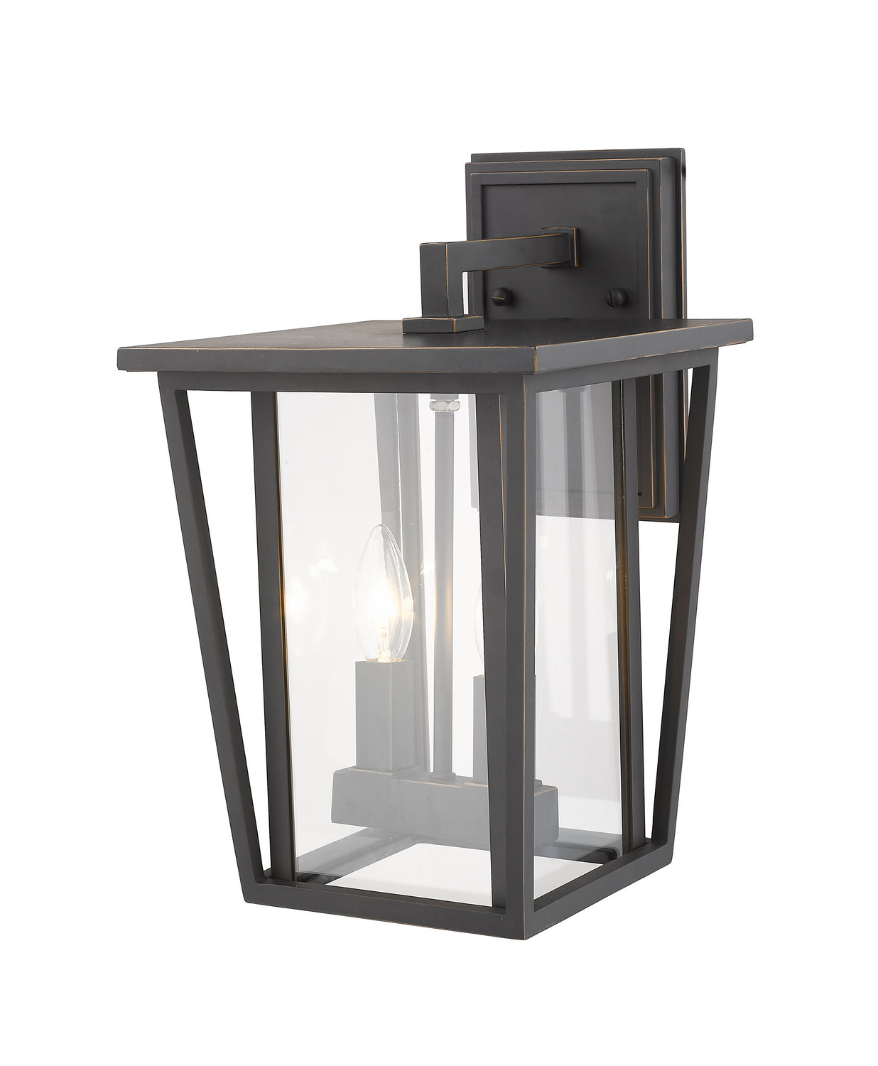 Z-Lite - 571M-ORB - Two Light Outdoor Wall Sconce - Seoul - Oil Rubbed Bronze