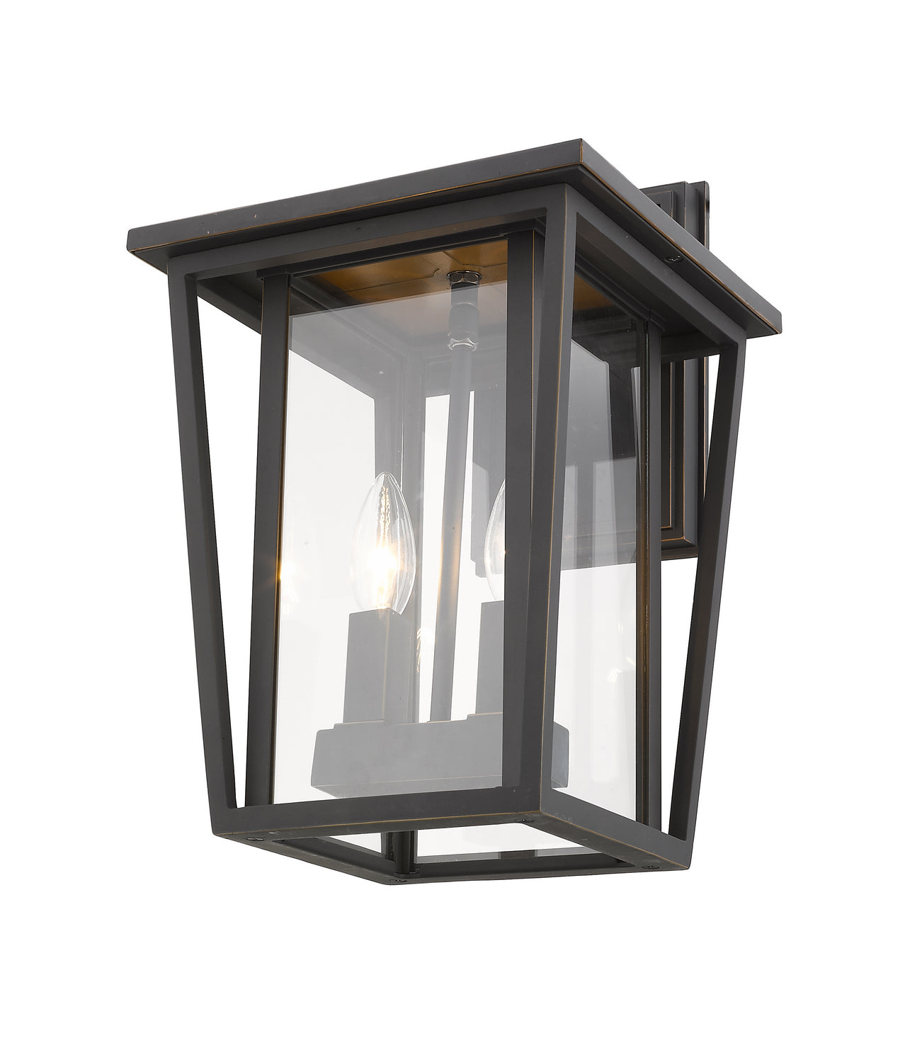 Z-Lite - 571M-ORB - Two Light Outdoor Wall Sconce - Seoul - Oil Rubbed Bronze