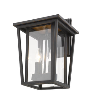 Z-Lite - 571M-ORB - Two Light Outdoor Wall Sconce - Seoul - Oil Rubbed Bronze