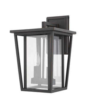 Z-Lite - 571M-ORB - Two Light Outdoor Wall Sconce - Seoul - Oil Rubbed Bronze