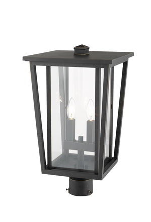 Z-Lite - 571PHBR-ORB - Two Light Outdoor Post Mount Fixture - Seoul - Oil Rubbed Bronze