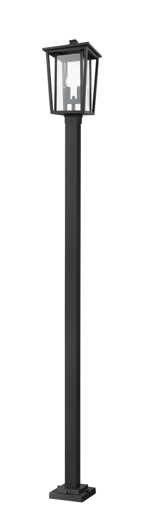 Z-Lite - 571PHBS-536P-BK - Two Light Outdoor Post Mounted Fixture - Seoul - Black