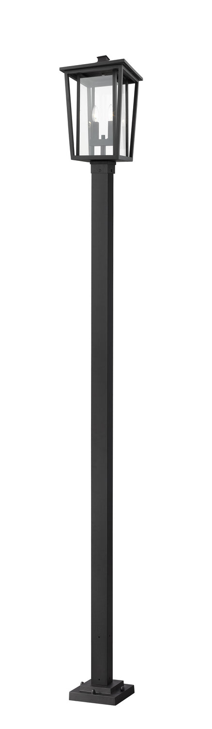 Z-Lite - 571PHBS-536P-BK - Two Light Outdoor Post Mounted Fixture - Seoul - Black