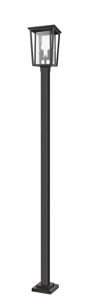 Z-Lite - 571PHBS-536P-ORB - Two Light Outdoor Post Mounted Fixture - Seoul - Oil Rubbed Bronze