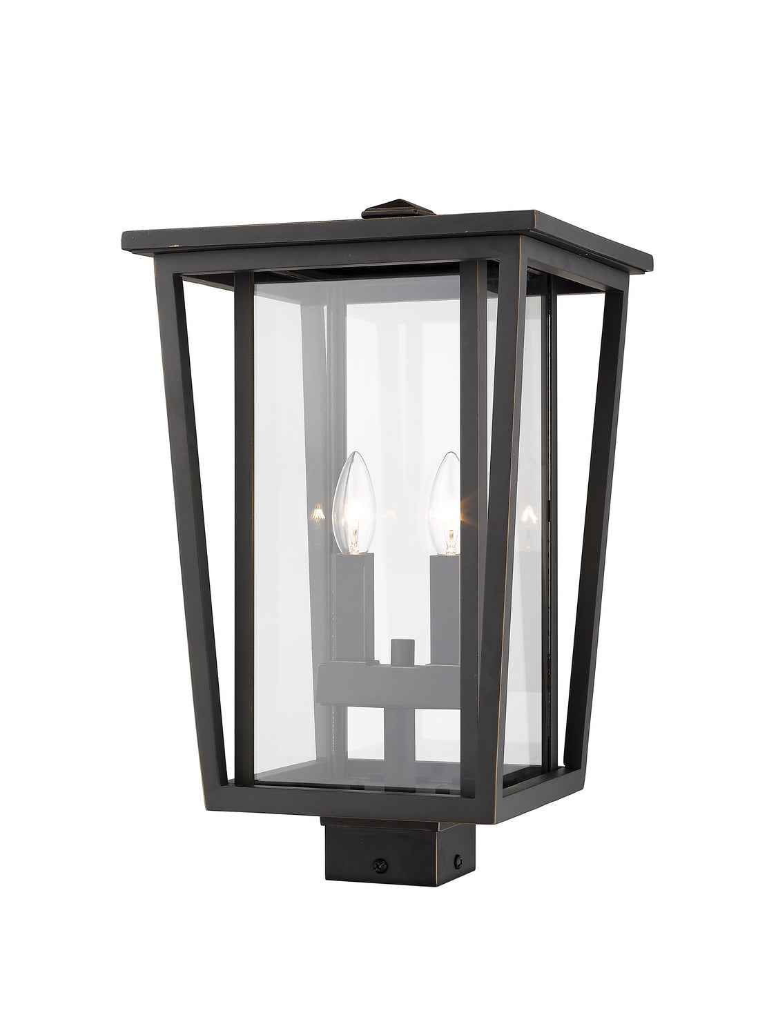Z-Lite - 571PHBS-ORB - Two Light Outdoor Post Mount Fixture - Seoul - Oil Rubbed Bronze
