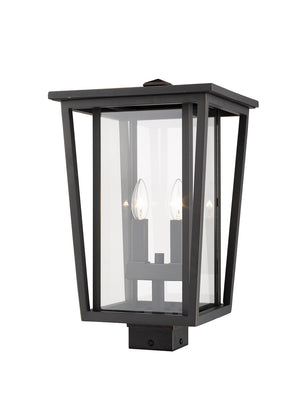 Z-Lite - 571PHBS-ORB - Two Light Outdoor Post Mount Fixture - Seoul - Oil Rubbed Bronze