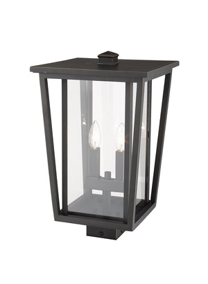 Z-Lite - 571PHBS-ORB - Two Light Outdoor Post Mount Fixture - Seoul - Oil Rubbed Bronze