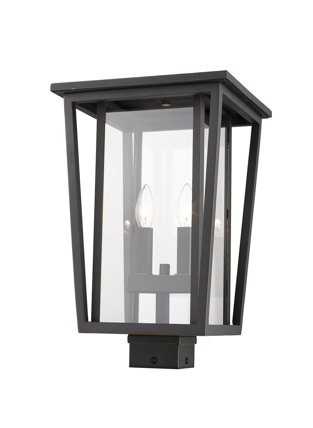 Z-Lite - 571PHBS-ORB - Two Light Outdoor Post Mount Fixture - Seoul - Oil Rubbed Bronze