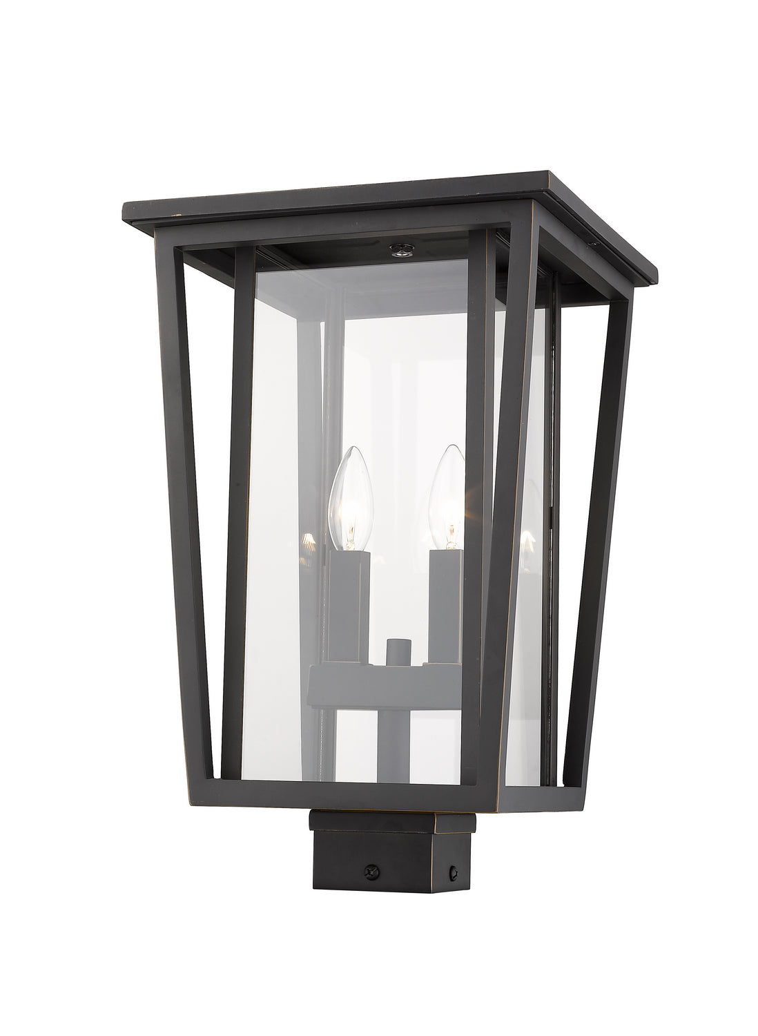 Z-Lite - 571PHBS-ORB - Two Light Outdoor Post Mount Fixture - Seoul - Oil Rubbed Bronze