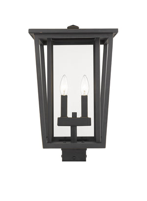 Z-Lite - 571PHBS-ORB - Two Light Outdoor Post Mount Fixture - Seoul - Oil Rubbed Bronze