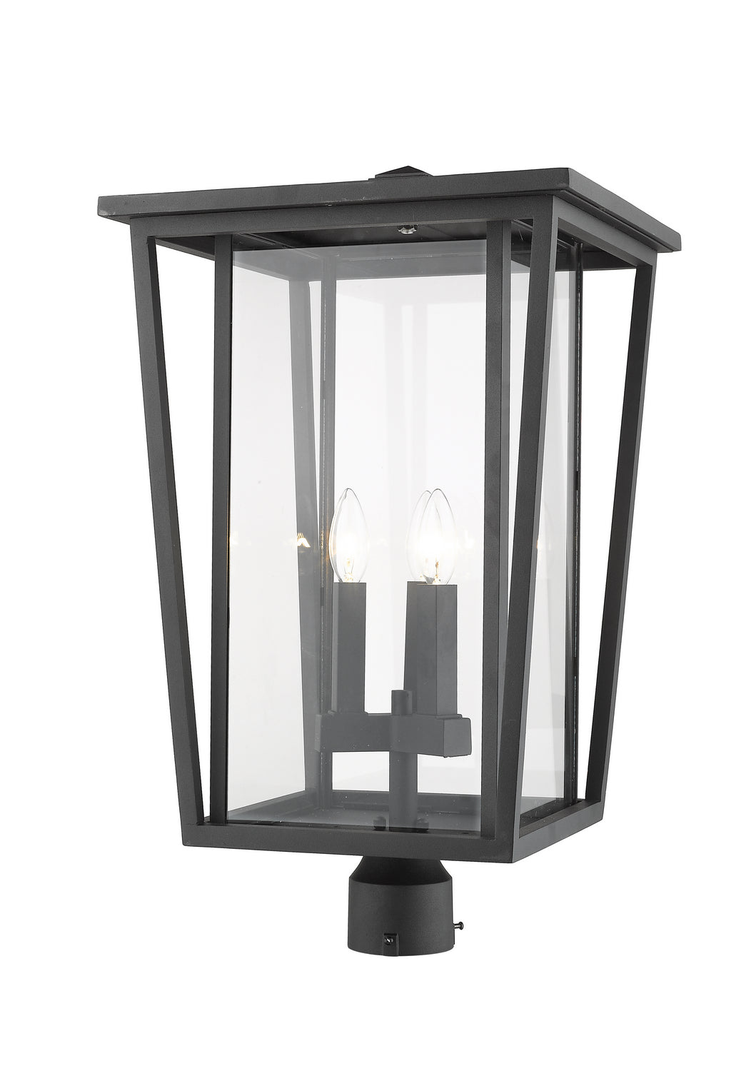 Z-Lite - 571PHXLR-BK - Three Light Outdoor Post Mount Fixture - Seoul - Black