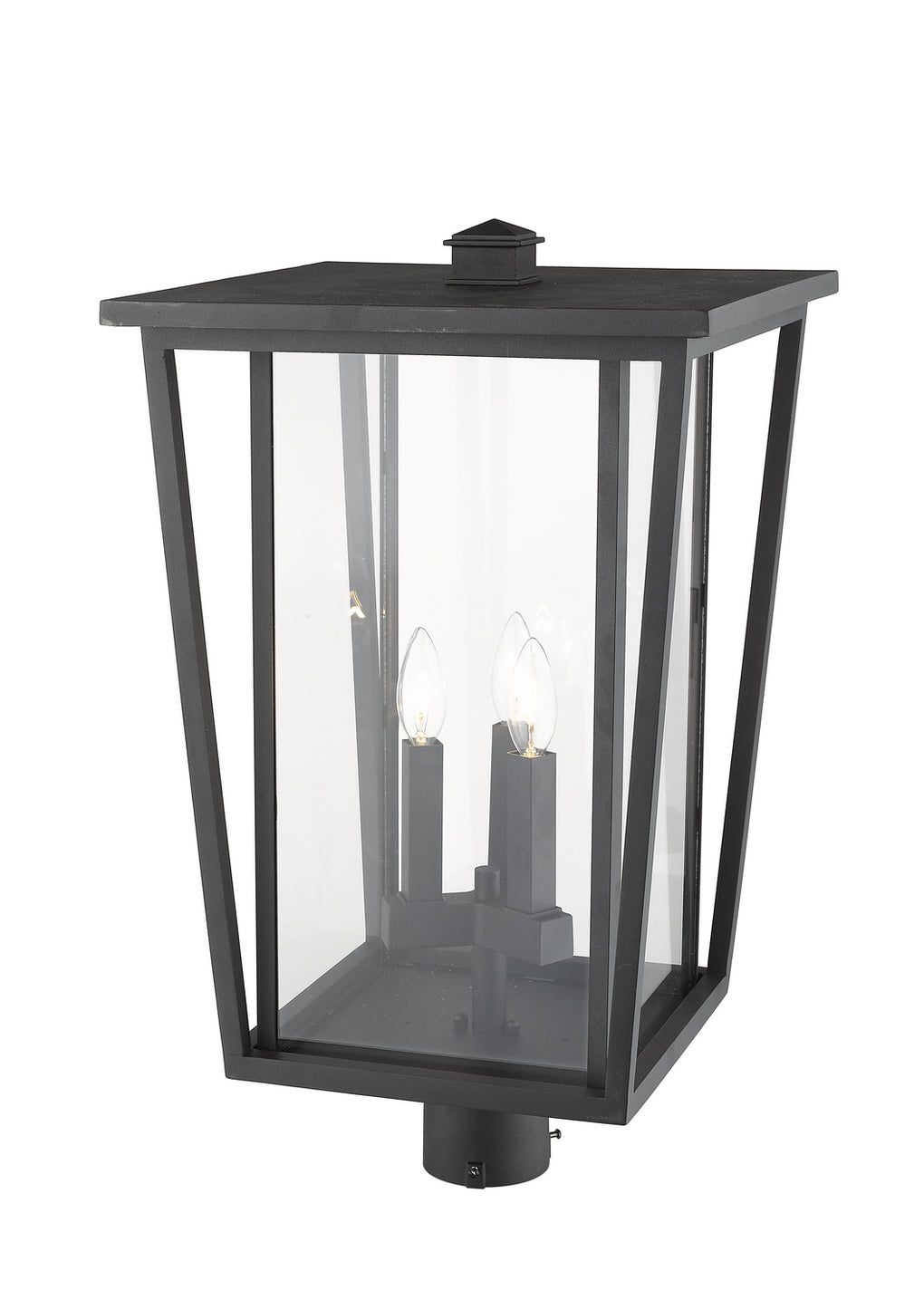 Z-Lite - 571PHXLR-BK - Three Light Outdoor Post Mount Fixture - Seoul - Black