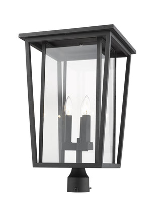 Z-Lite - 571PHXLR-BK - Three Light Outdoor Post Mount Fixture - Seoul - Black