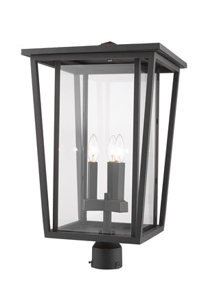 Z-Lite - 571PHXLR-ORB - Three Light Outdoor Post Mount Fixture - Seoul - Oil Rubbed Bronze