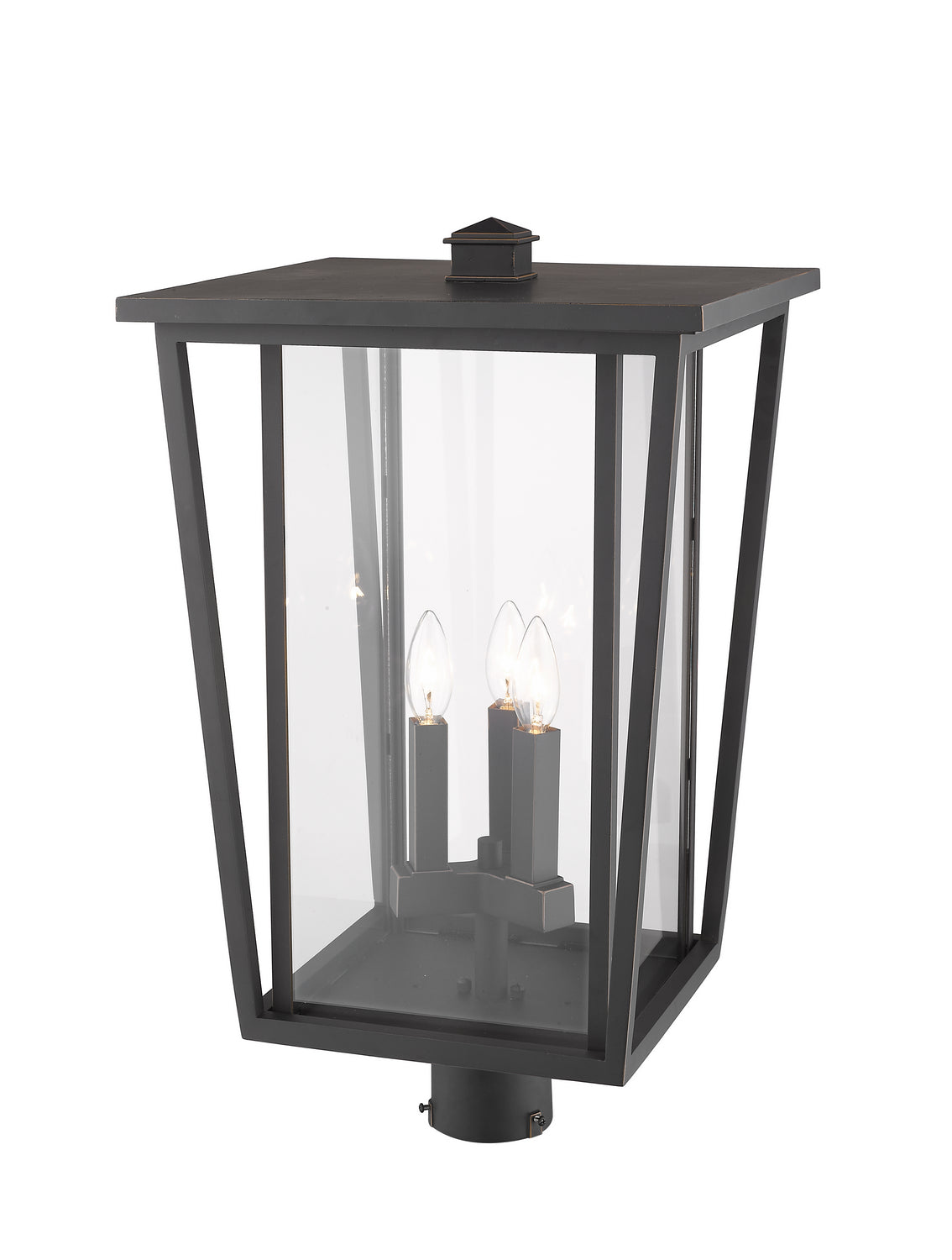 Z-Lite - 571PHXLR-ORB - Three Light Outdoor Post Mount - Seoul - Oil Rubbed Bronze