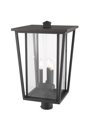 Z-Lite - 571PHXLR-ORB - Three Light Outdoor Post Mount Fixture - Seoul - Oil Rubbed Bronze