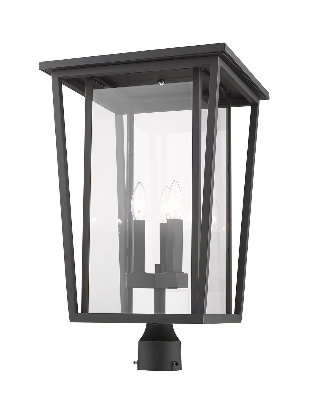 Z-Lite - 571PHXLR-ORB - Three Light Outdoor Post Mount - Seoul - Oil Rubbed Bronze