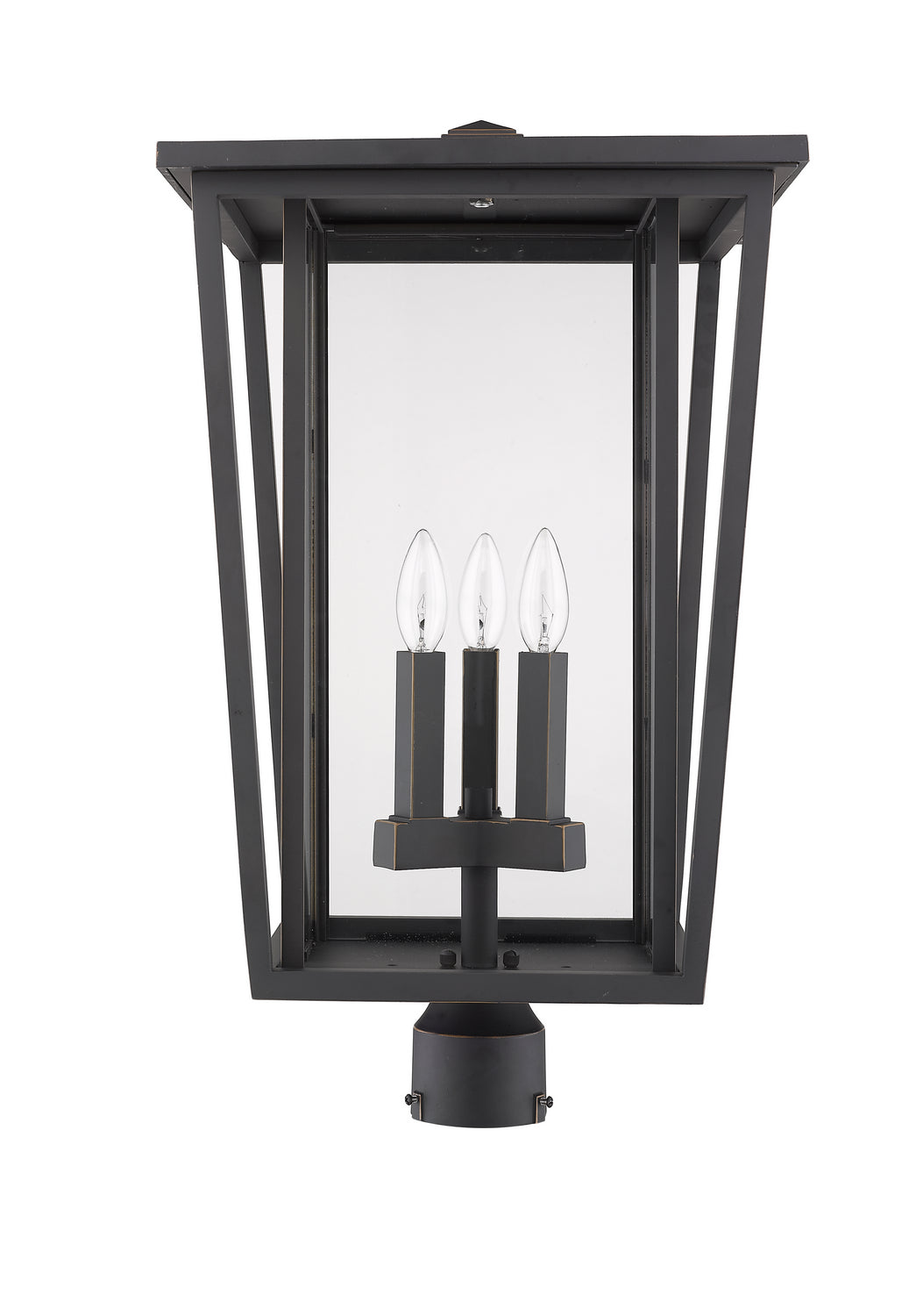 Z-Lite - 571PHXLR-ORB - Three Light Outdoor Post Mount - Seoul - Oil Rubbed Bronze