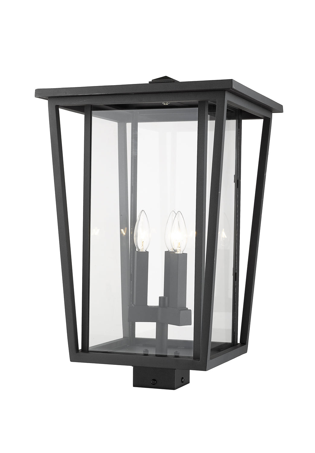 Z-Lite - 571PHXLS-BK - Three Light Outdoor Post Mount Fixture - Seoul - Black
