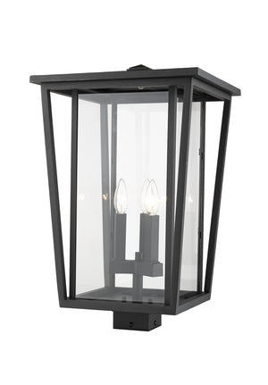 Z-Lite - 571PHXLS-BK - Three Light Outdoor Post Mount Fixture - Seoul - Black