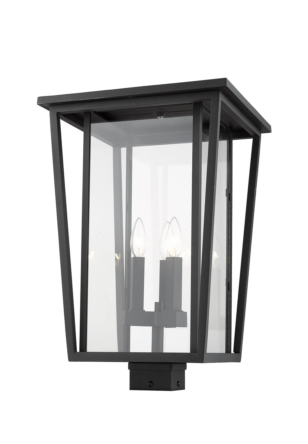 Z-Lite - 571PHXLS-BK - Three Light Outdoor Post Mount Fixture - Seoul - Black
