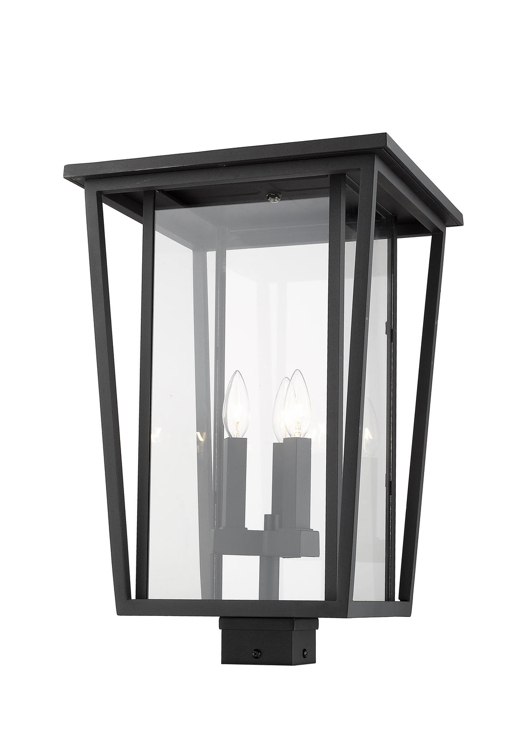 Z-Lite - 571PHXLS-BK - Three Light Outdoor Post Mount Fixture - Seoul - Black